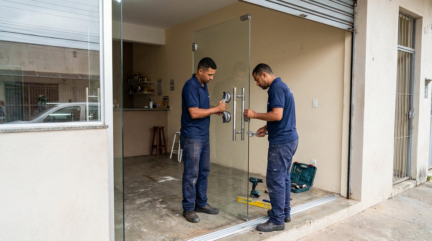 Portas em Vidro em Petrolina‑PE
