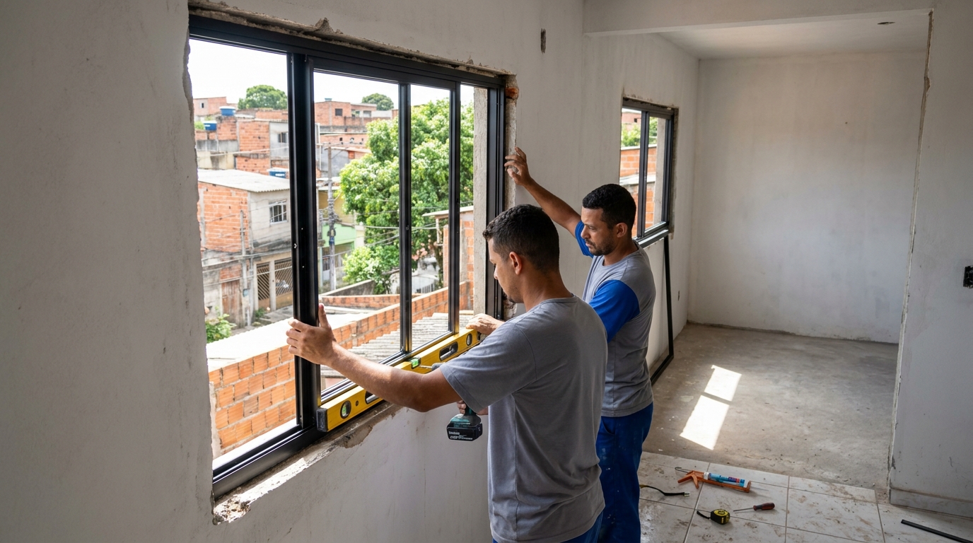 Produção de Portas e Janelas em Petrolina‑PE