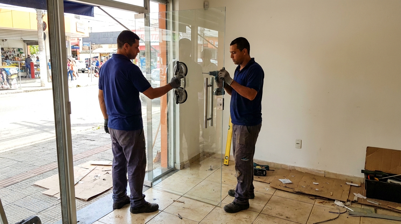 Portas em Vidro em Petrolina‑PE
