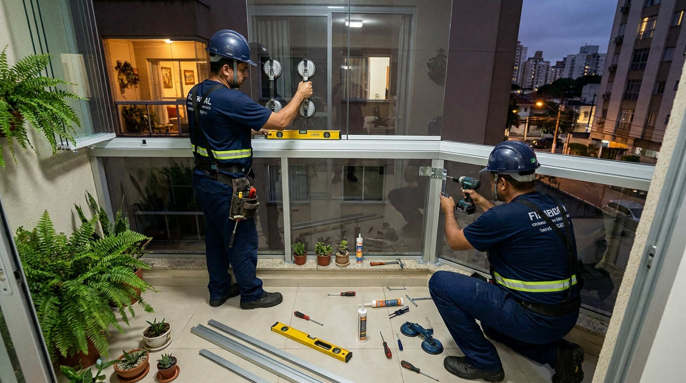 Parede de Vidro em Petrolina‑PE